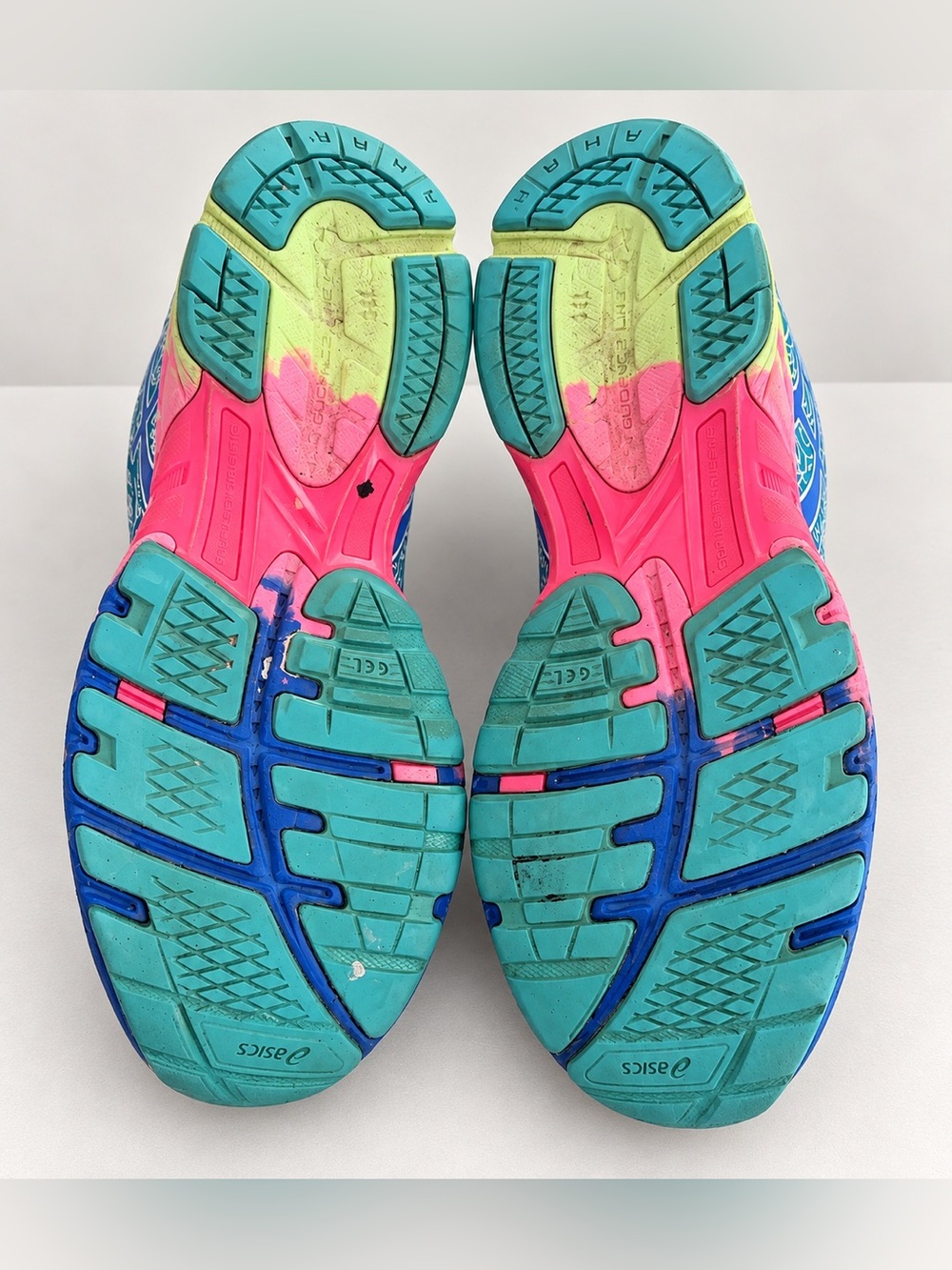 ASICS GEL-Noosa Tri 9 Women’s Athletic Running Shoes Size 8.5 T458Q Colorful - Picture 4 of 5